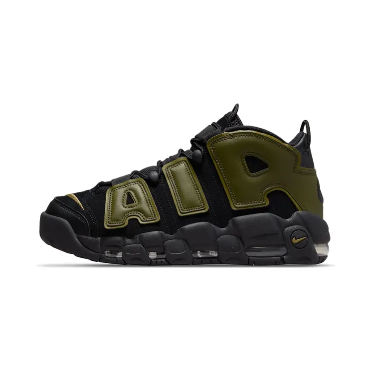 Nike Air More Uptempo Rough Green – “Black / Pilgrim / Rough Green” (DH8011-001)