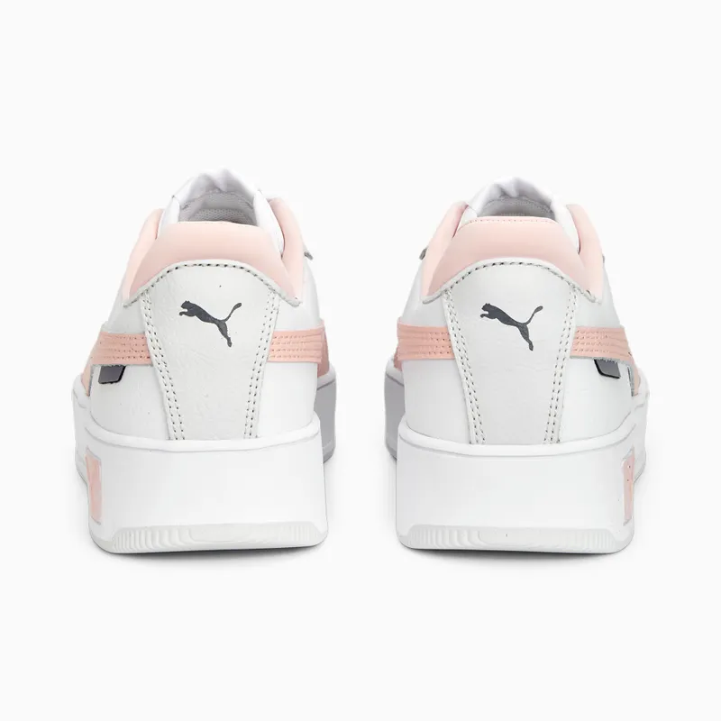Puma Carina Street White/Pink/Grey (389390-05)