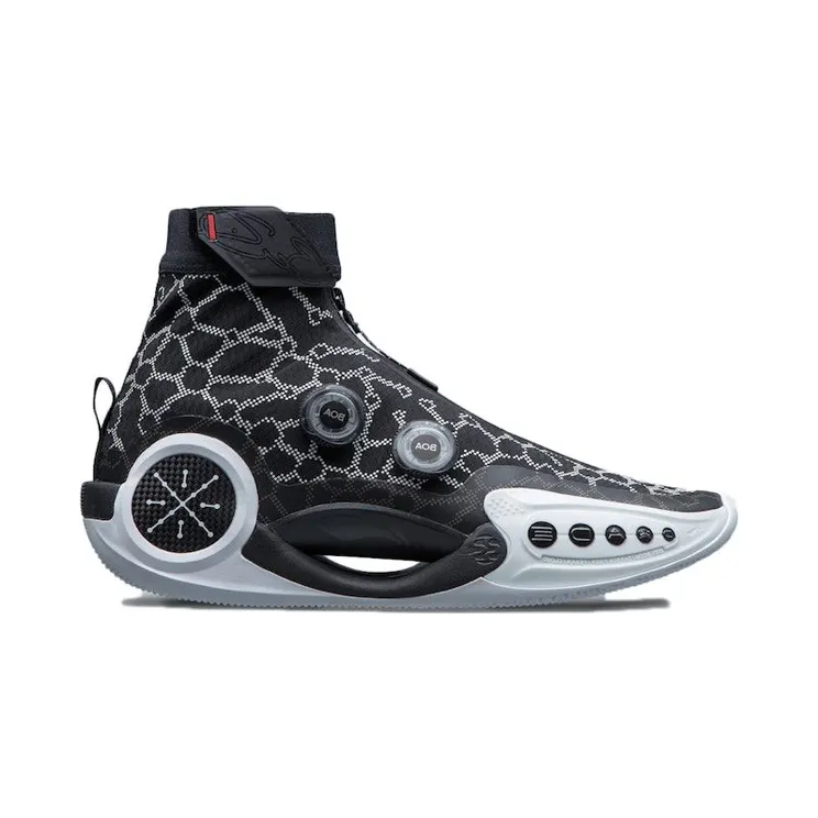 Li-Ning Way Of Wade 9 Black White (ABER003-1)