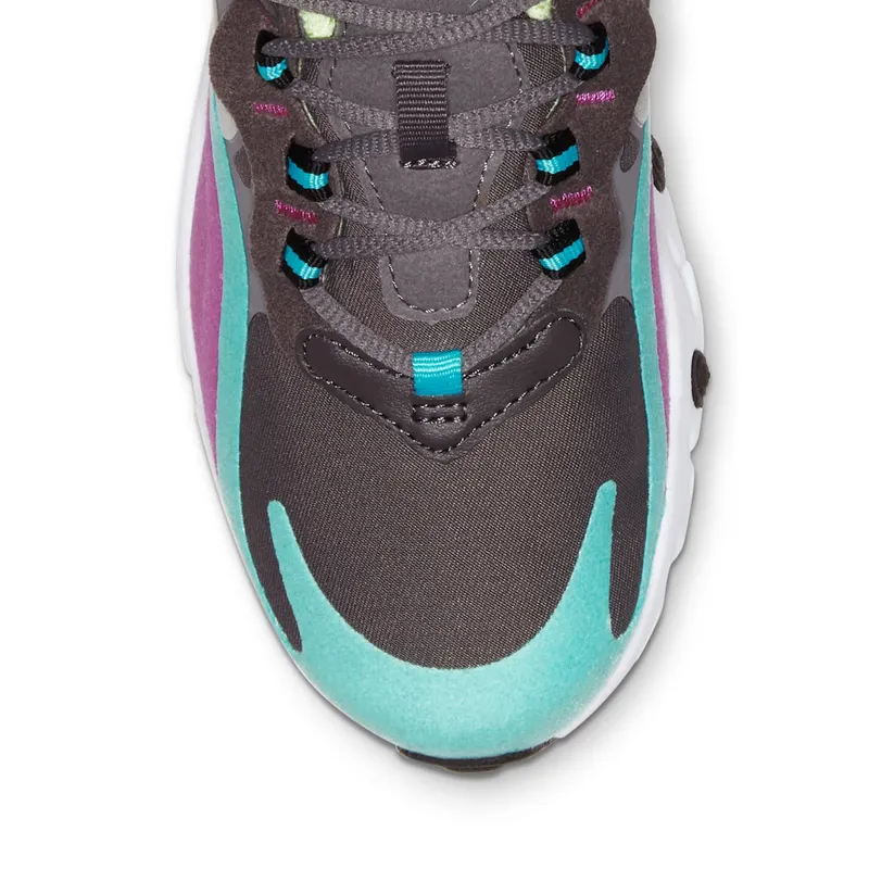 Nike Air Max 270 React Gunsmoke Aurora (GS) Gunsmoke/Aurora/Hyper Violet (BQ0103-007)