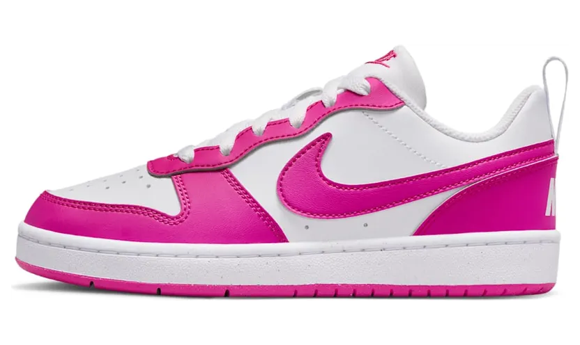 Nike Court Borough Low Recraft GS “Laser Fuchsia White” (DV5456-123)