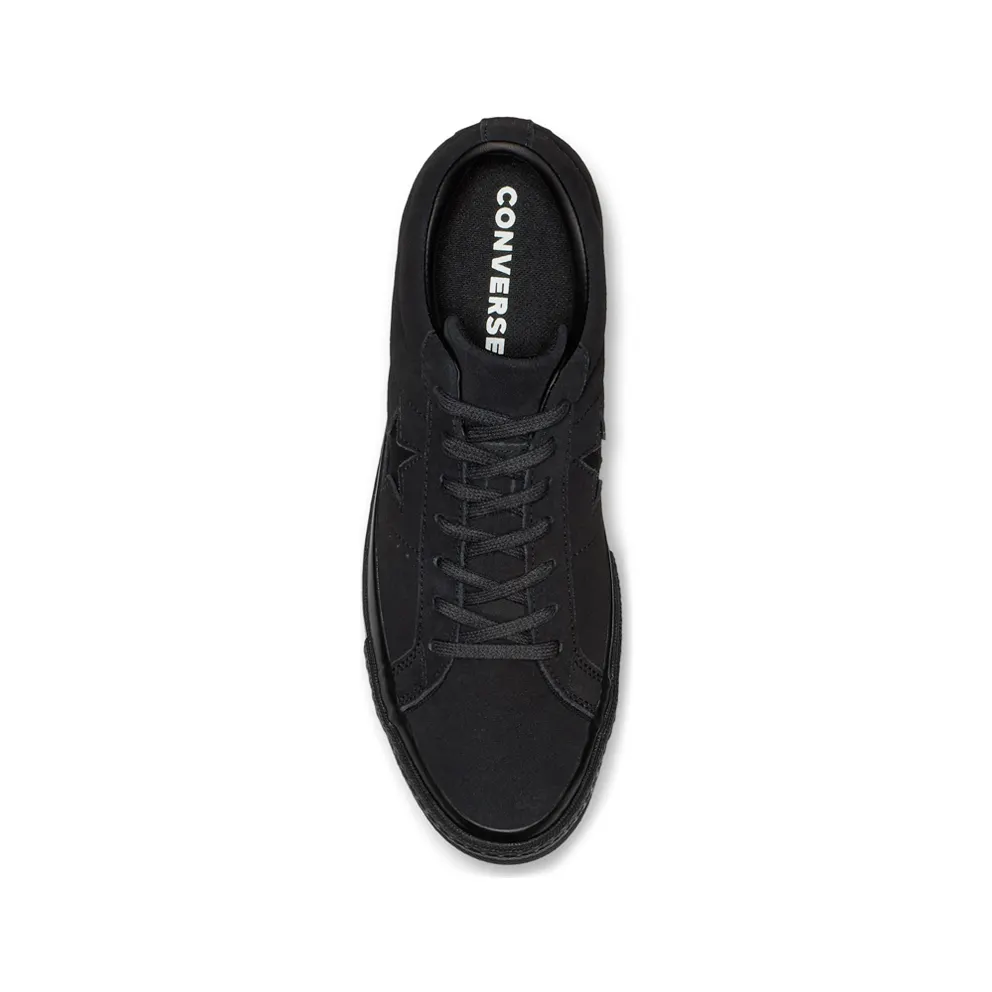 Converse One Star Suede Triple Black Low Top (162950C)