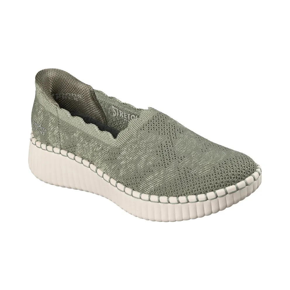 Skechers Slip-ins: Wilshire Blvd – True Charm – Olijf (100904 OLV)