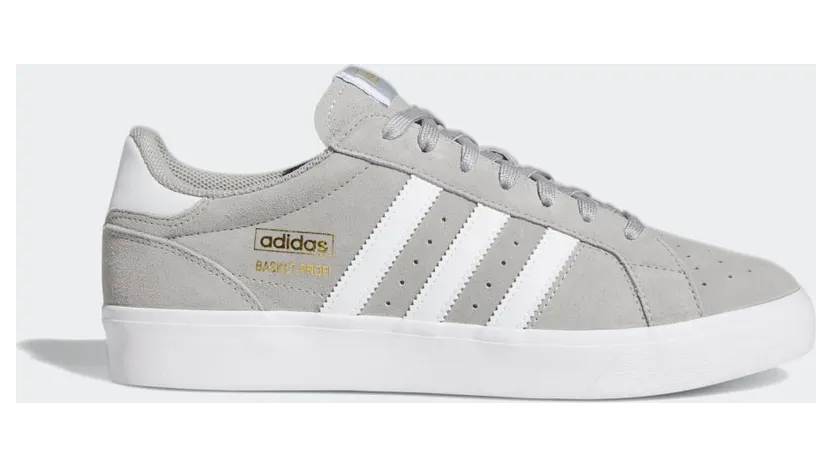 adidas Basket Profi Lo Mgh Solid Grey / Cloud White / Gold Metallic (FX3071)