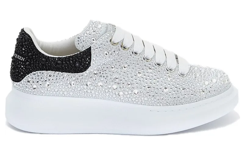 Alexander McQueen Oversized Crystal Embellished White (611697WHZ399329)