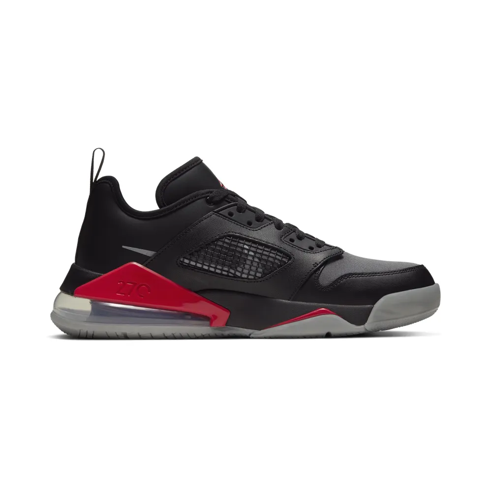 Nike Jordan Mars 270 Low “Black / University Red / Wolf Grey / Metallic Silver” (CK1196-001)