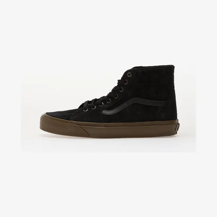 Vans SK8-Hi Tapered “Hairy Suede Black / Gum” (VN000DCHB9M1)