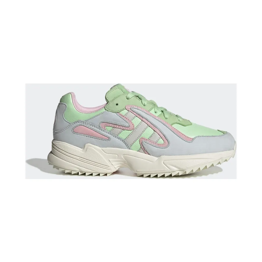 adidas Yung-96 Chasm Schuh Glow Green / Off White / Blue Tint (EE8008)