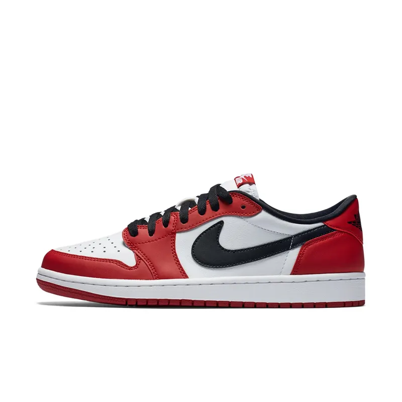Jordan 1 Retro Low Chicago (2016) Varsity Red/Black-White (705329-600)