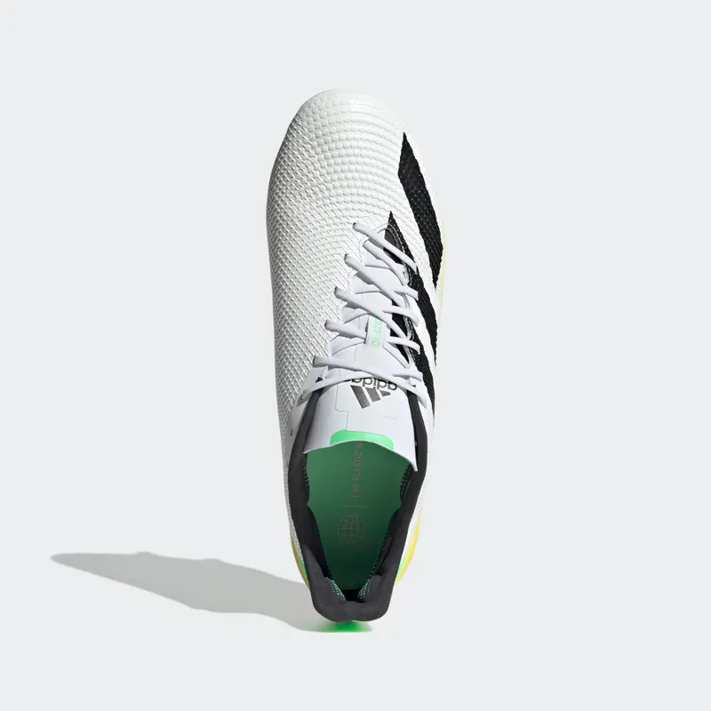Adidas Rugby Adizero RS7 Soft Ground Cloud White / Core Black / Beam Yellow (GZ4166)