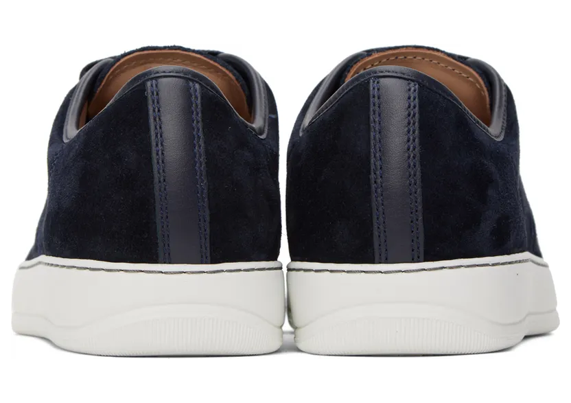 Lanvin Black Suede Patent Toe Sneakers (FM-SKDBB1-VBAL-P15) (2)