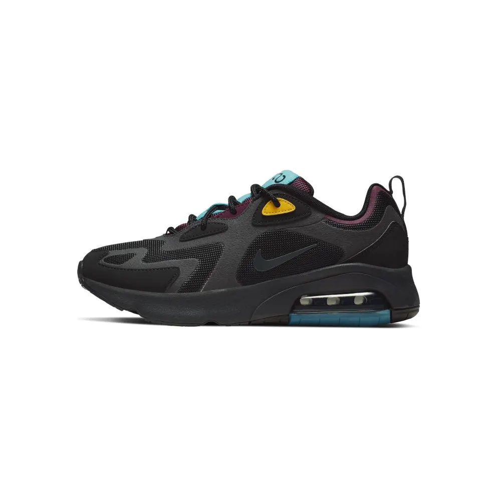 Nike Air Max 200 Black Bordeaux (W) Black/Anthracite/Bordeaux-University Gold-Teal Nebula (AT6175-001)