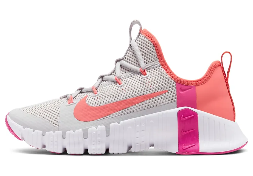 Nike Free Metcon 3 ‘Vast Grey Fire Pink’ Vast Grey/White/Fire Pink/Magic Ember (CJ6314-068)