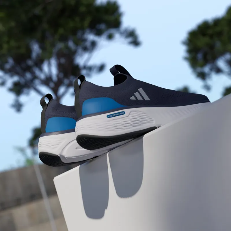 Adidas Cloudfoam Go Sock Dark Blue / Halo Silver / Core Black (ID4037)