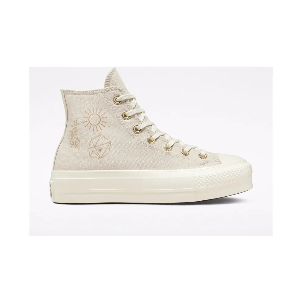 Converse Chuck Taylor All Star Lift Platform Golden Elements Desert Sand/Egret/Light Gold (A02205C)