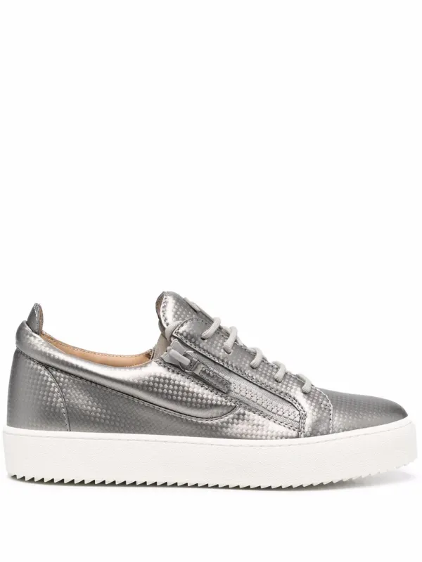 Giuseppe Zanotti im Metallic-Look – Silver (RM20013003)