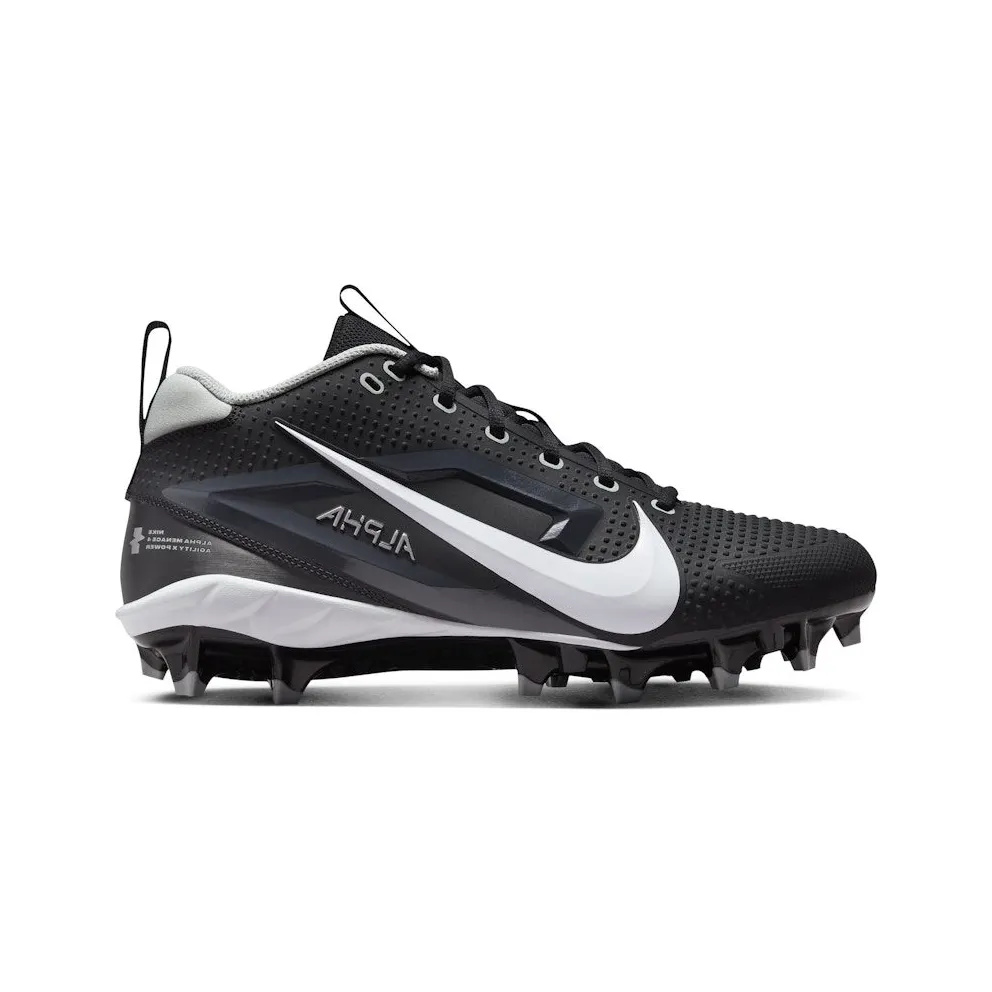 Nike Alpha Menace 4 Varsity Black Light Smoke Grey Metallic Silver White (FN0027-001)