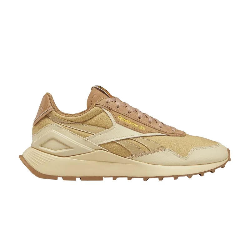 Reebok National Geographic Classic Leather Legacy AZ Shoes Straw / Soft Camel / Boldly Yellow