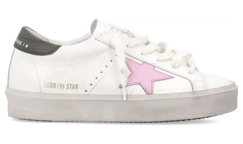 Golden Goose Hi Star Sneakers – Weiß (GWF00118F006872)