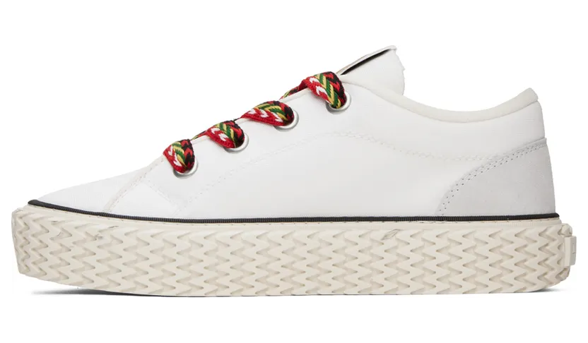 Lanvin White Curbies Sneakers (FM-SKIK01-CANV-E22) (3)