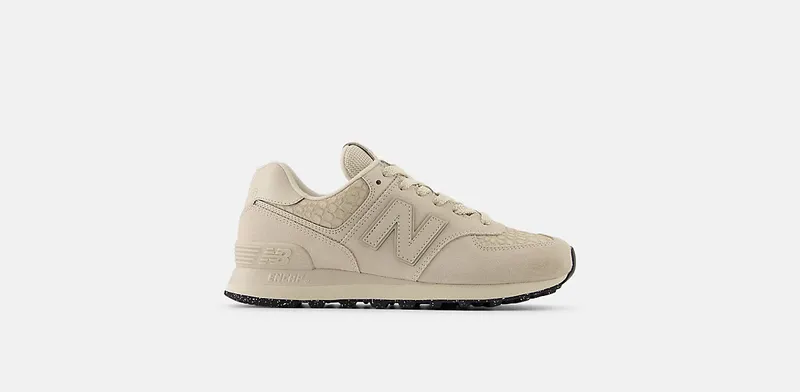 New Balance 574 White Bone Croc (WL574PBK)