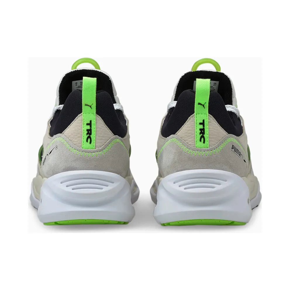 Women’s PUMA Trc Blaze The Triangl White/Nimbus Cloud/Green Glare (383104-02)