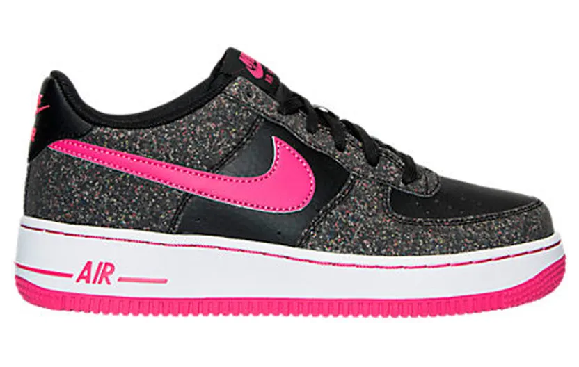 Nike Air Force 1 Low Black Vivid Pink (GS)