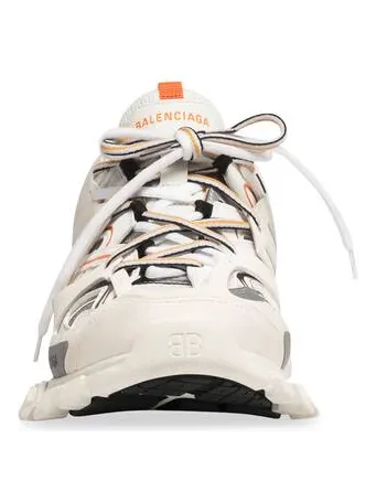 Balenciaga Track Sneaker White Orange (2018) (542023-W1GB1-9059) (2)