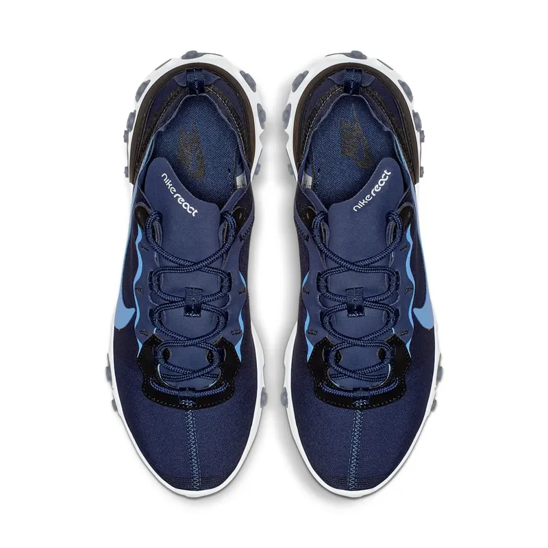 Nike React Element 55 Midnight Navy Midnight Navy White Black Royal Pulse (BQ6166-400)
