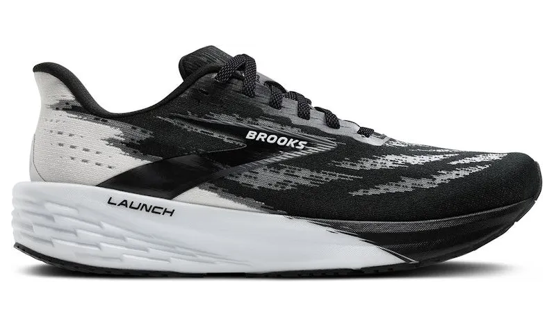 Brooks Launch 11 Black White (110450-1D-087)