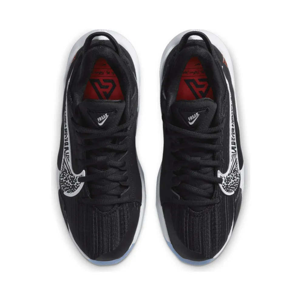 Nike Zoom Freak 2 Black White (GS) Black/Off Noir-White-Solar Flare (CN8574-001)