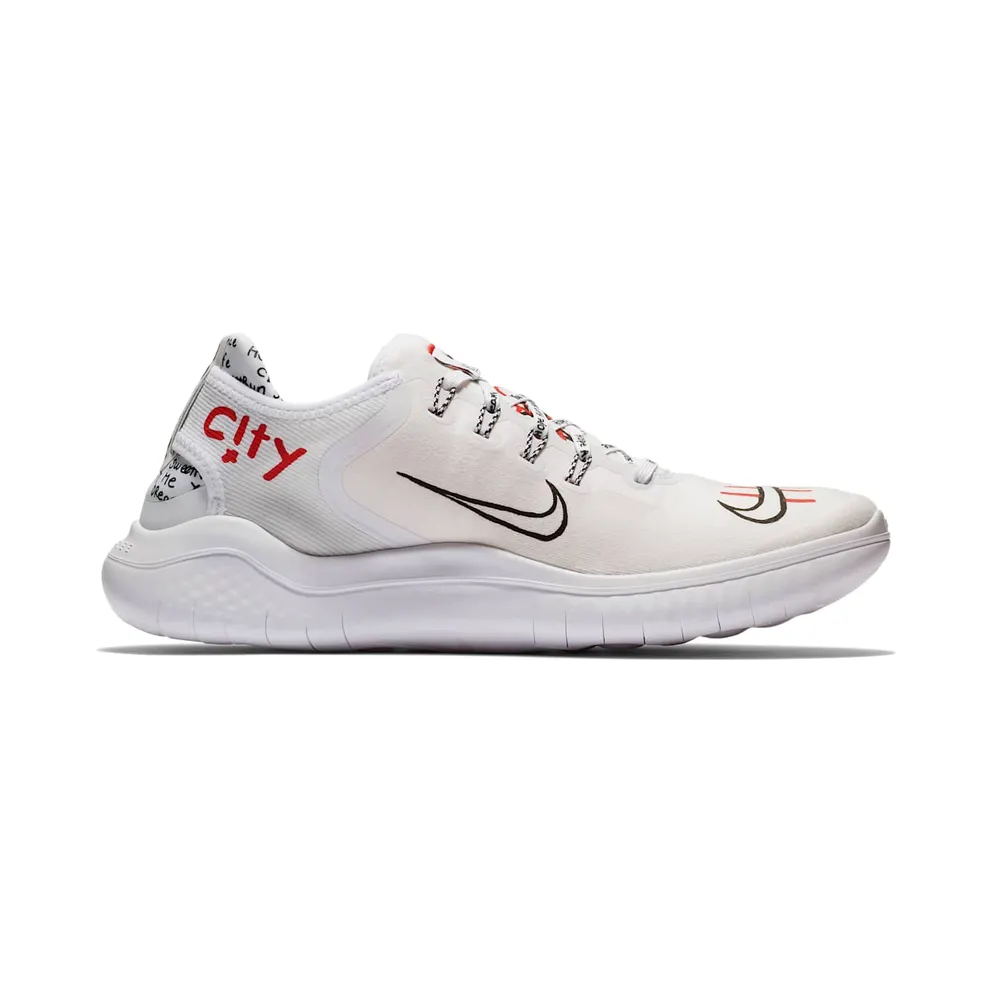 Nike Free RN Novo White/Black-Speed Red (AH3966-106)