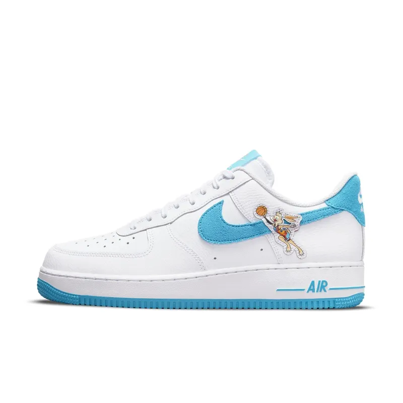 Nike Air Force 1 Low Hare Space Jam (GS) (2021) – “White / Light Blue Fury / White” (DJ7998-100)