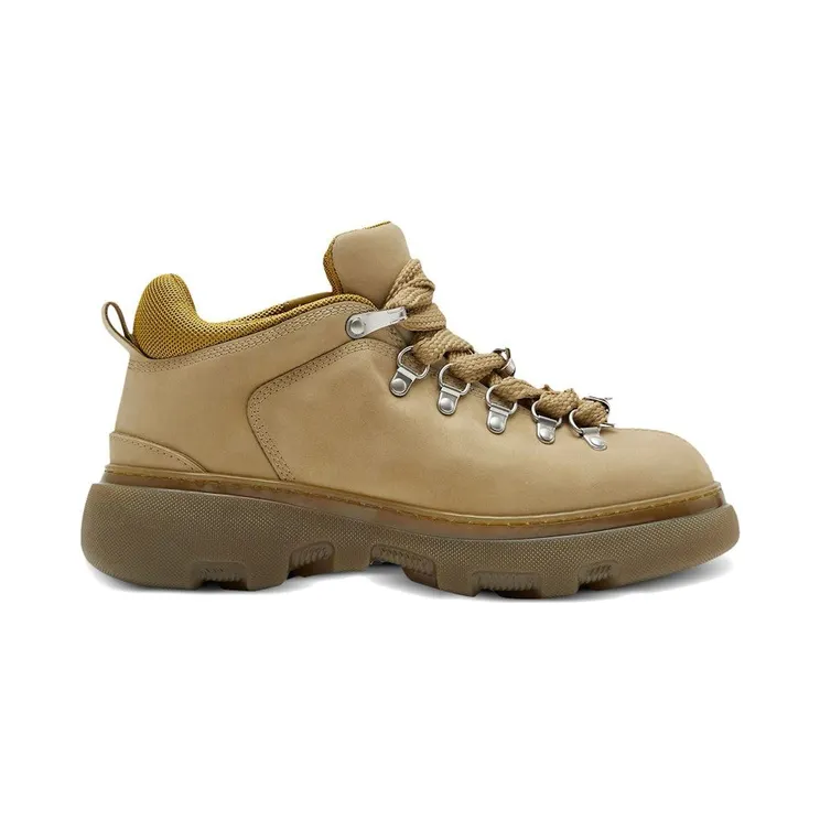 Burberry Leather Trek Boot Beige (8075346)