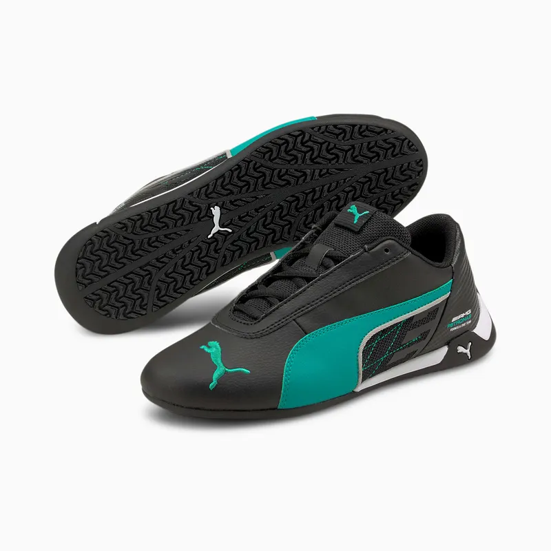 PUMA Mercedes R-Cat Youth Black/Spectra Green (306622-04)
