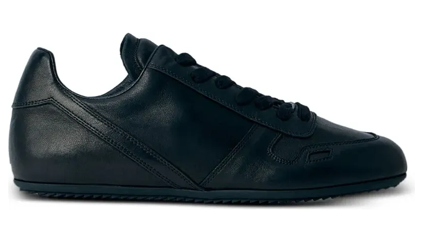 Rick Owens met ronde neus “Black” (RP01F6895LBHX)