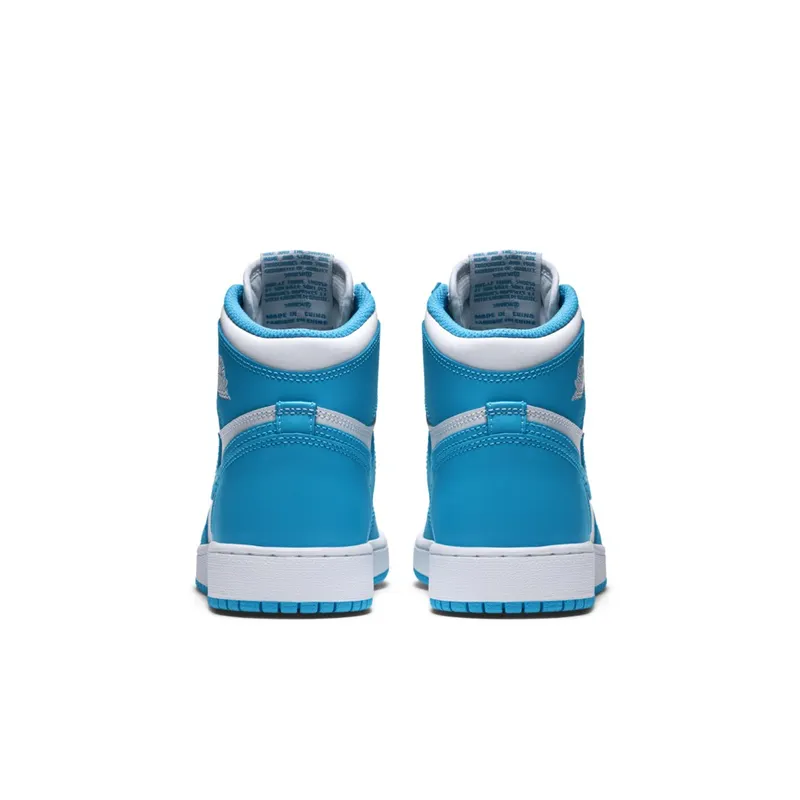 Jordan 1 Retro UNC (GS) White/Dark Powder Blue (575441-117)