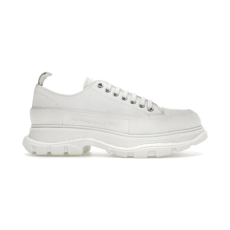 Alexander McQueen Tread Slick Low Lace Up White FW21 (604257W4MV29000)