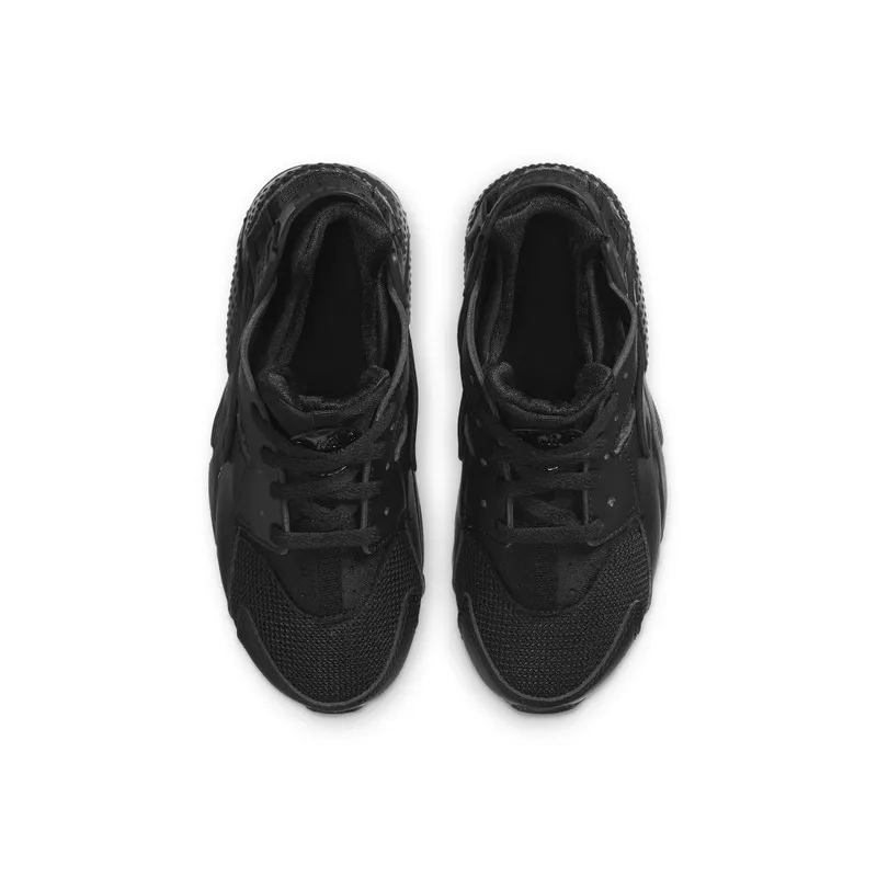 Nike Air Huarache Run Triple Black (PS) Black/Black-Black (704949-016)