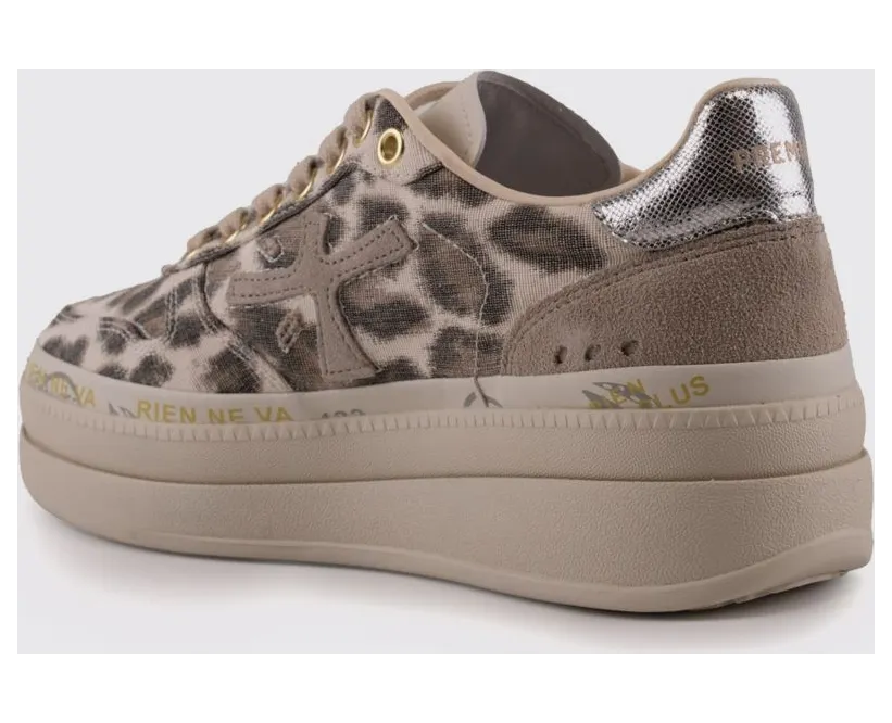 Premiata Micol Suede Sneakers Brown (MICOL7444) (2)