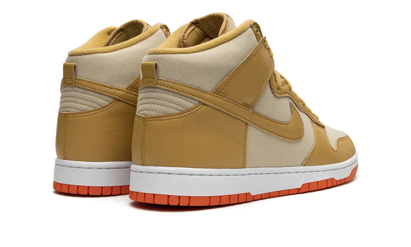 Nike Dunk High “Gold Canvas” (DV7215-700)