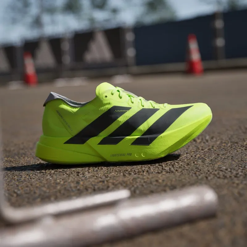 Adidas Adizero Adios Pro 4 Lucid Lemon / Core Black / Halo Silver (JR6362)