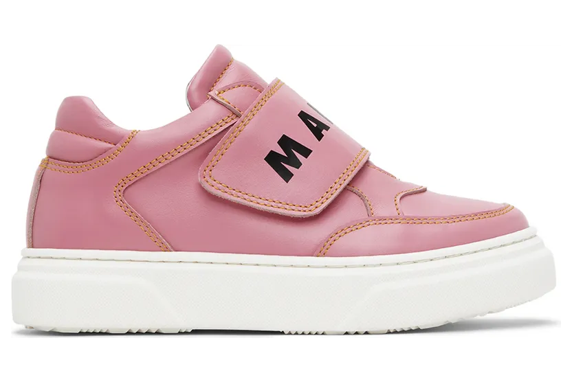 Marni Kids Blue Velcro Strap Sneakers (70408)