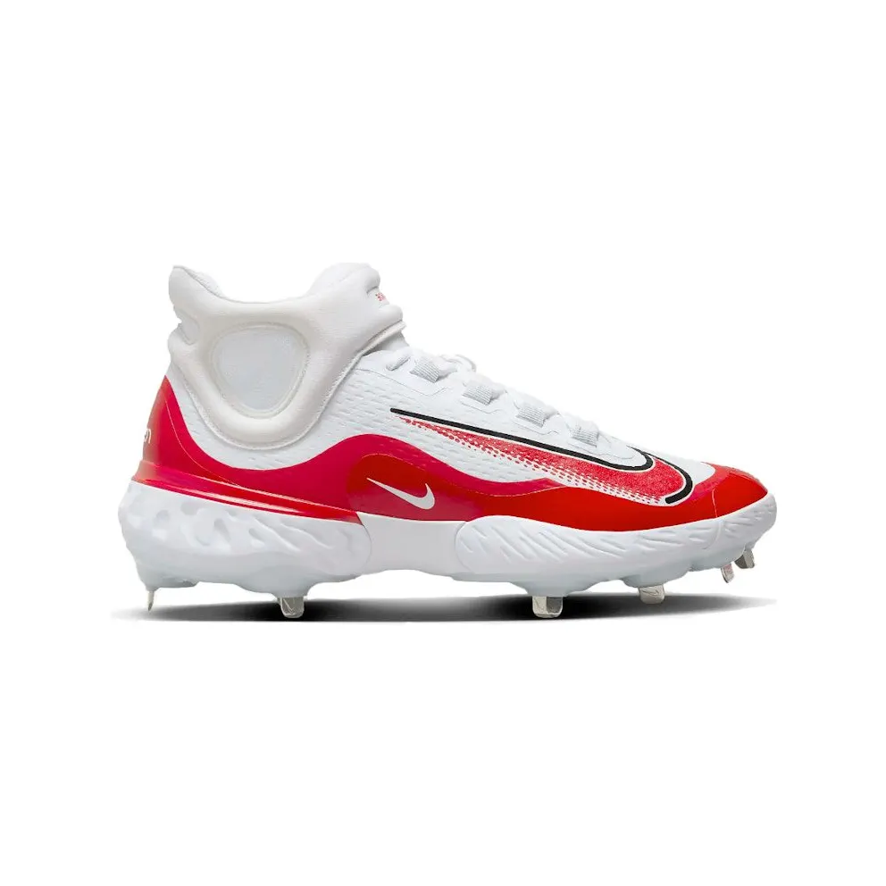 Nike Alpha Huarache Elite 4 White University Red (FD2744-105)