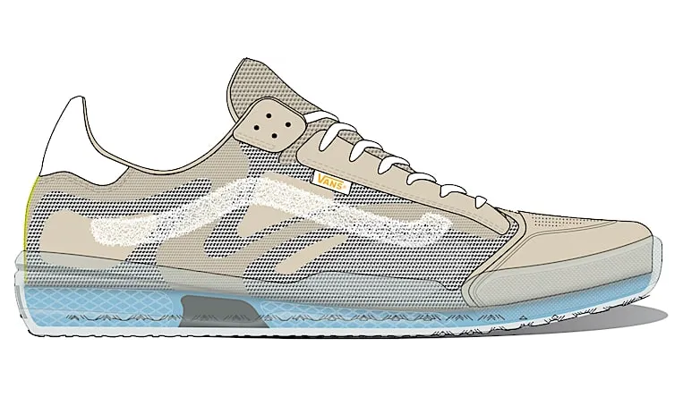 Vans EVDNT Ultimate Waffle Skate “Sand” (VN0A5DY79LU)