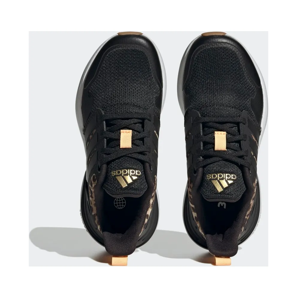 Adidas Rapidasport Bounce Sport Running Lace Core Black / Core Black / Gold Metallic (FZ6346)