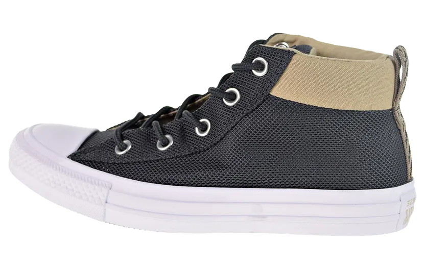 Converse Chuck Taylor All Star Street Mid “Black / Khaki” (160487F)