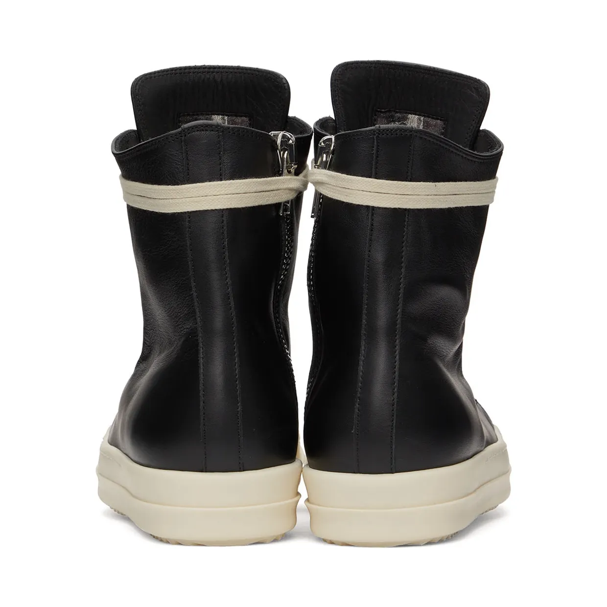 Rick Owens Black Strobe Sneakers (RU02B2890 LPO) (2)