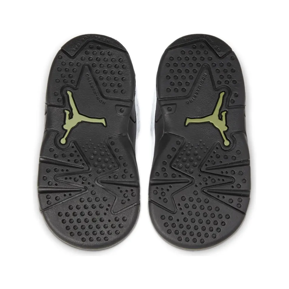 Jordan 6 Retro Alligator (TD) Neutral Grey/Black-White (384667-110)