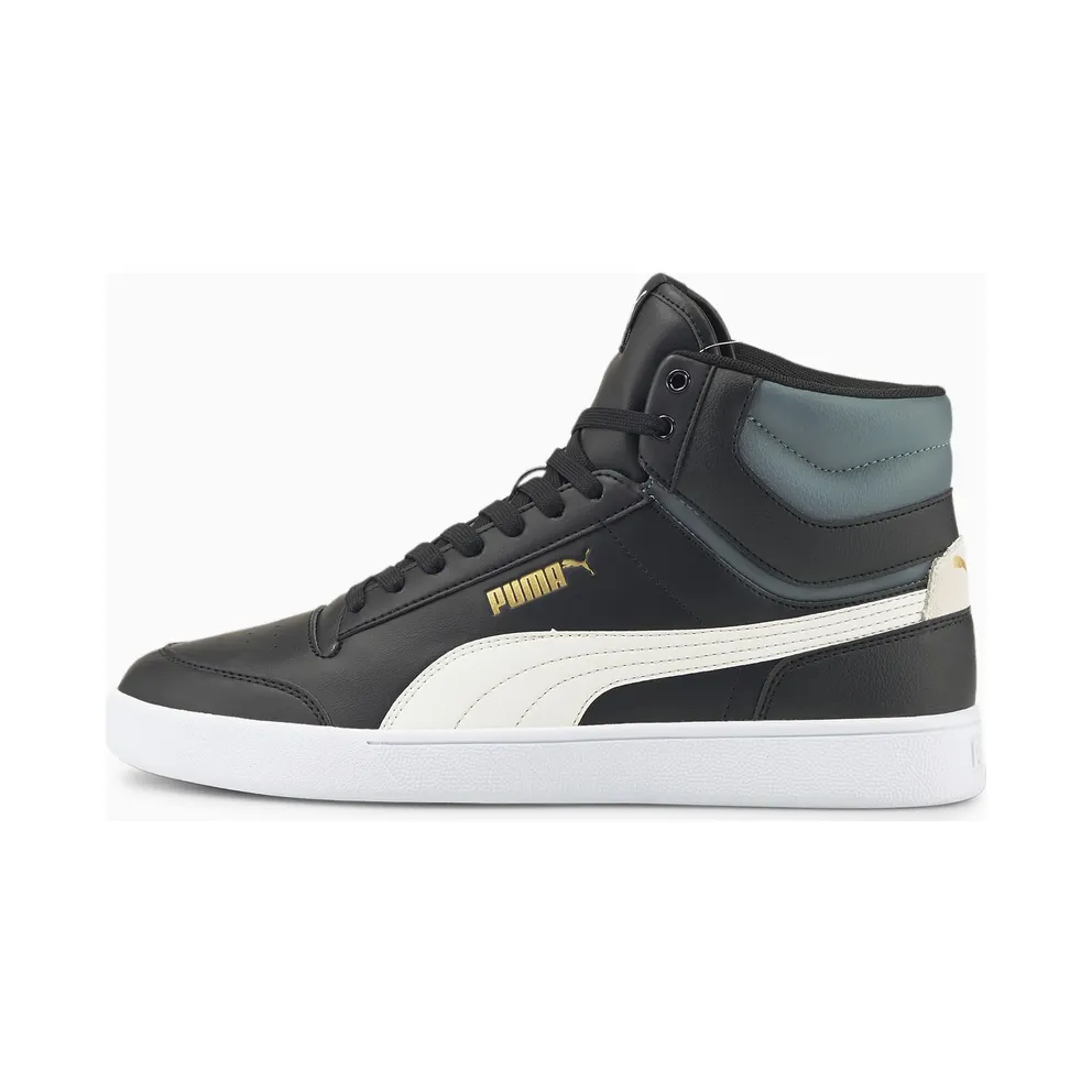Puma Shuffle Mid Black/Grey/Gold (38074807)